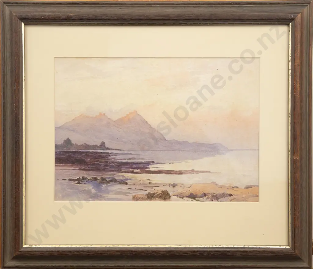Frank Wright (1860 - 1923) - Early Evening Scene Image 1++