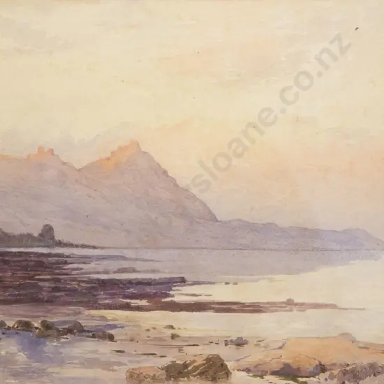 Frank Wright (1860 - 1923) - Early Evening Scene