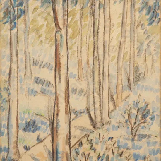 Joan Fanning (1912 - 2000) - Forest Scene