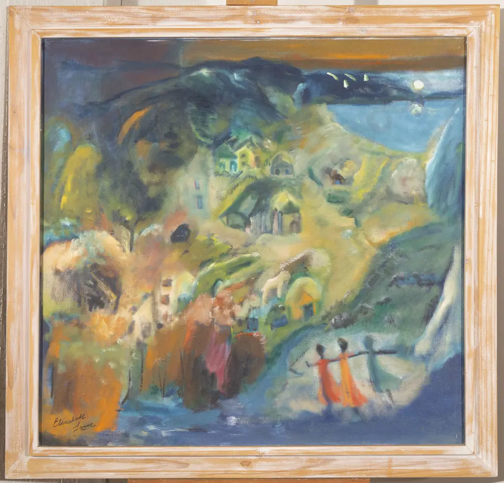 Elizabeth Janse - Landscape with Figures Image 1++