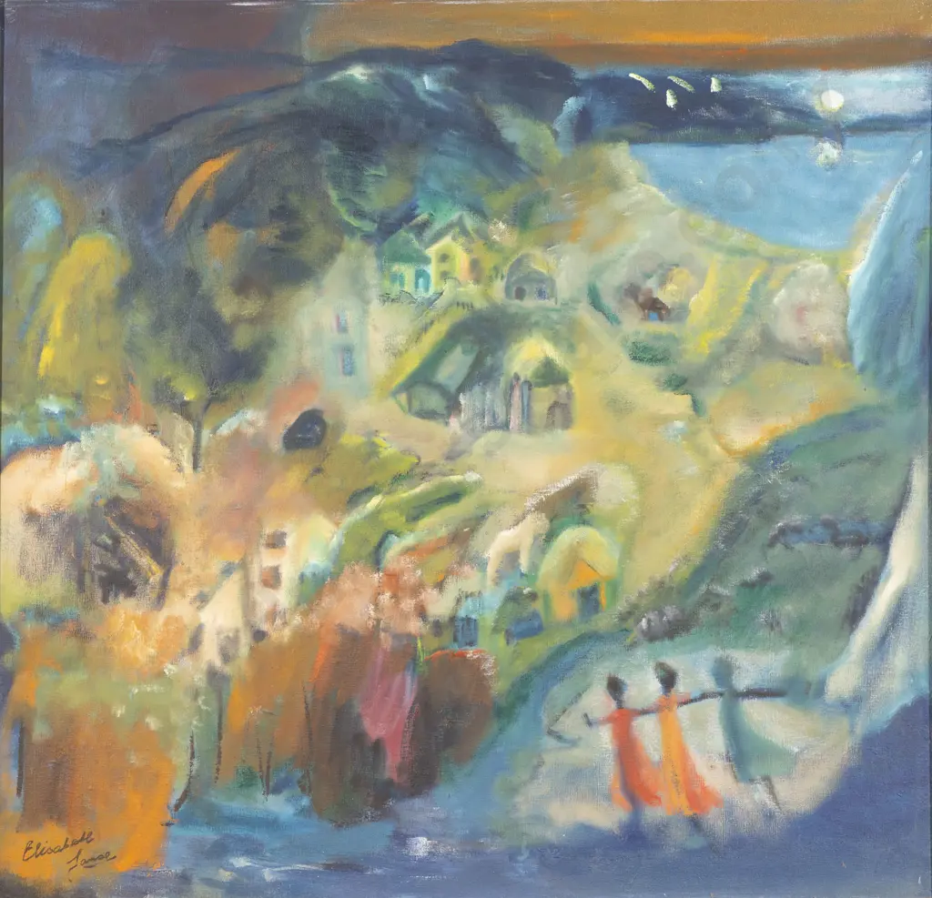 Elizabeth Janse - Landscape with Figures Image 1++