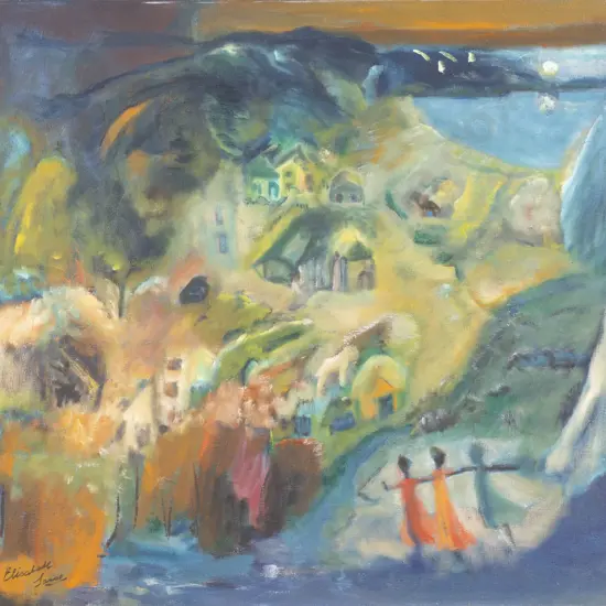 Elizabeth Janse - Landscape with Figures