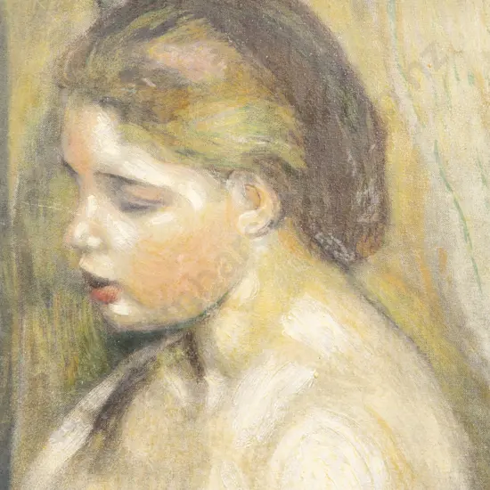 After Auguste Renoir - Jeune Fille En Buste