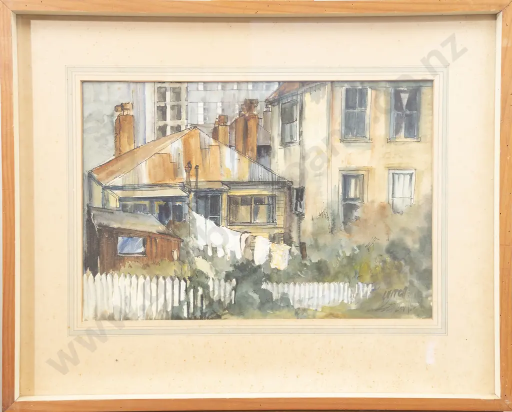 Peter G Leitch - Backyards and Washing the Terrace Image 1++