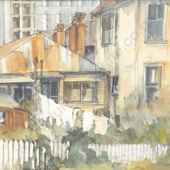 Peter G Leitch - Backyards and Washing the Terrace