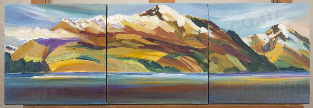 Susan Webb (b 1962) - Chocolate Box II (triptych) Image 1++