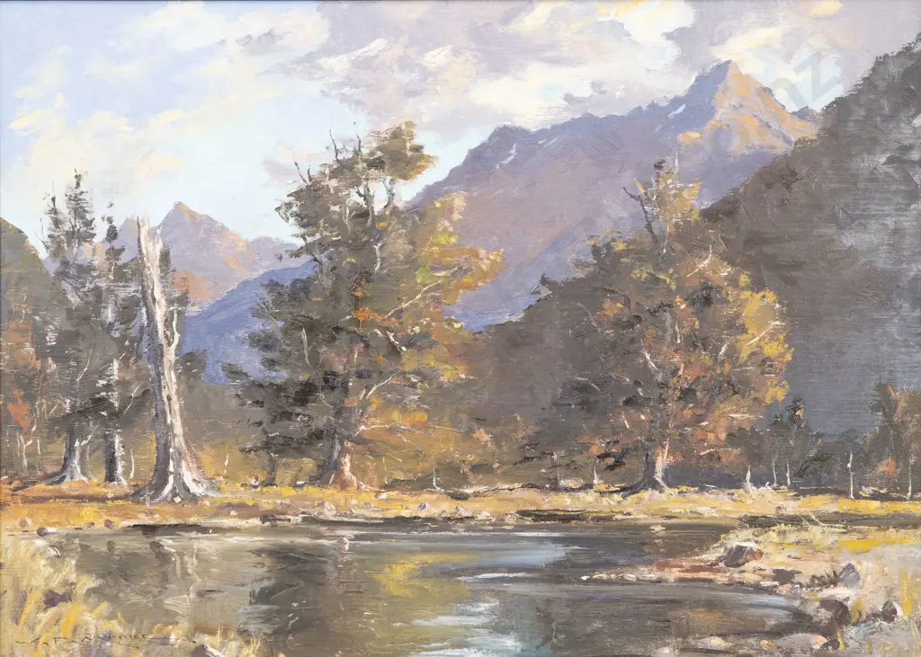 William Francis Moore (1934 - 2020) - Beech Trees Travers Valley Image 1++