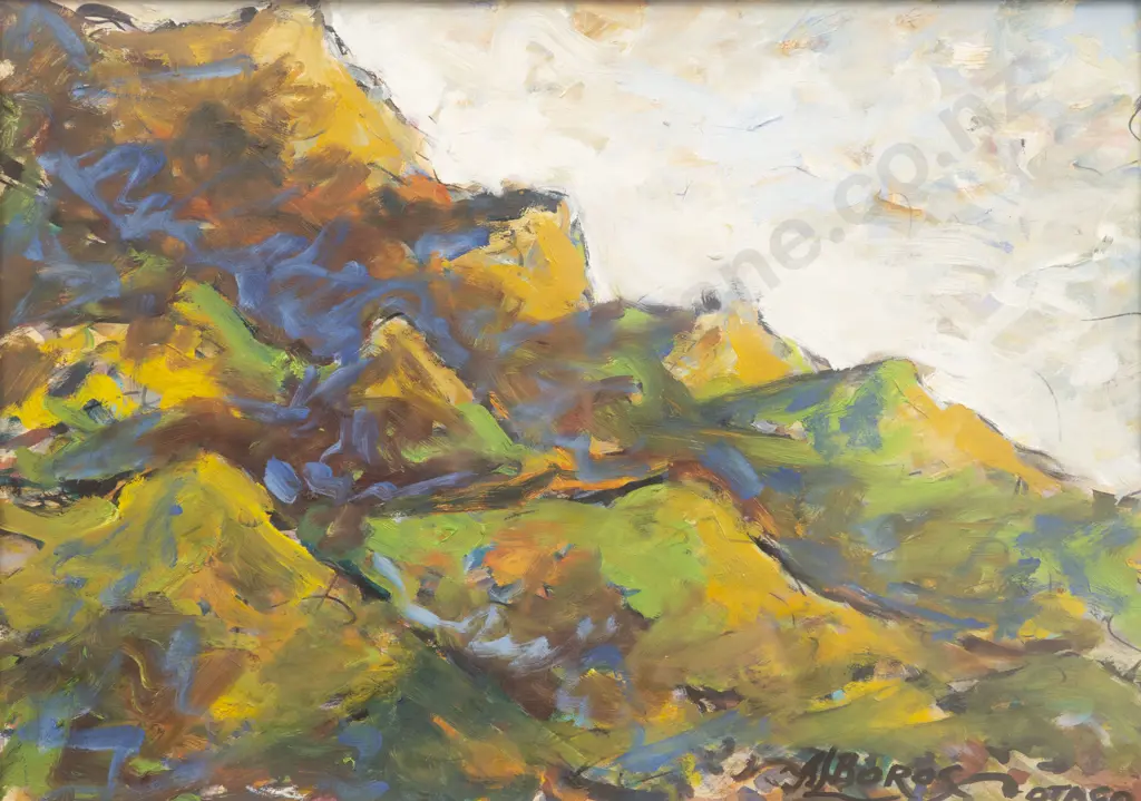 A Louis Boros (1921 - 1998) - Otago Landscape Image 1++