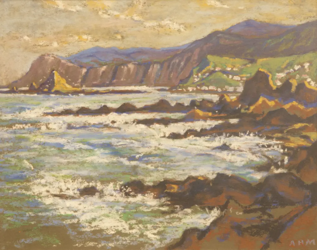 Allan H Maund - Wellington Coastline Image 1++
