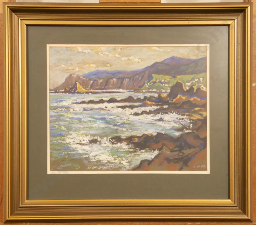 Allan H Maund - Wellington Coastline Image 1++