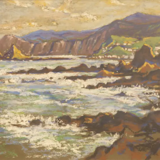 Allan H Maund - Wellington Coastline