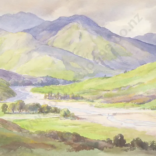Carl Laugesen (1900 - 1987) - Untitled Landscape