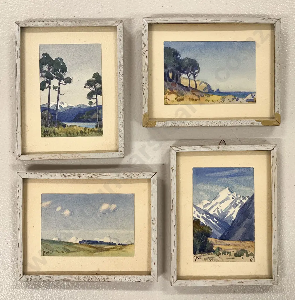 Nugent Welch (1881 - 1970) - Watercolours (4) Image 1++