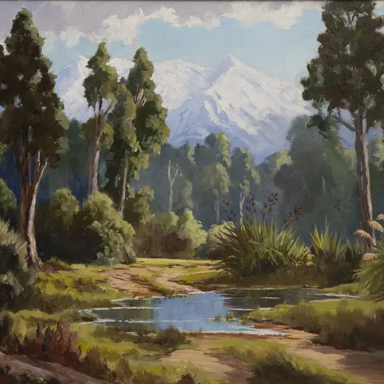 E B Lattey (1899 - 1986) - Tawhitikuri National Park