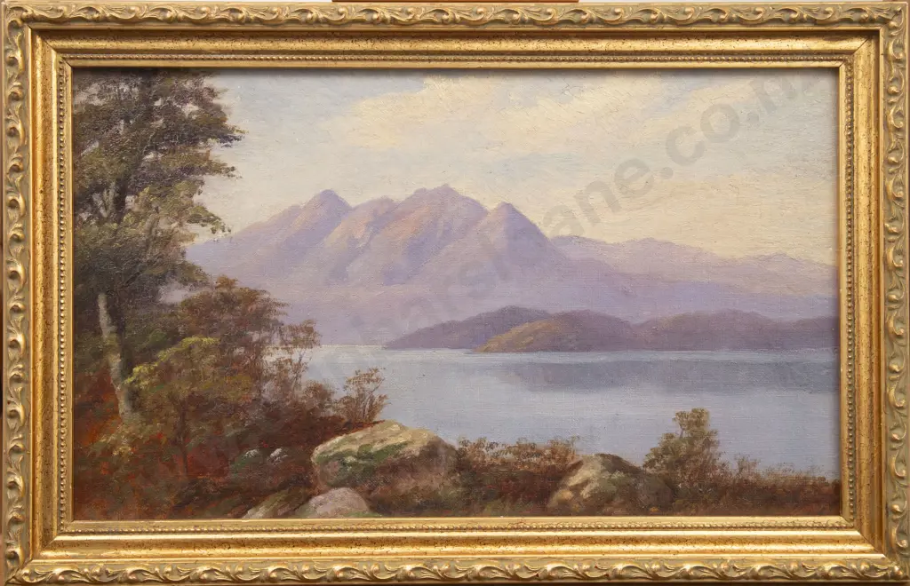 Unknown Artist - Outlet To Lake Manapouri 1905 Image 1++