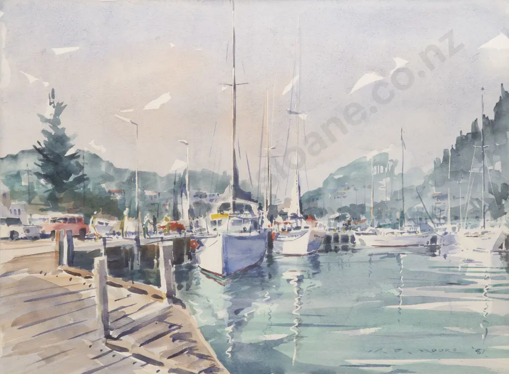 William Francis Moore (1934 - 2020) - Mana Cruising Club Image 1++
