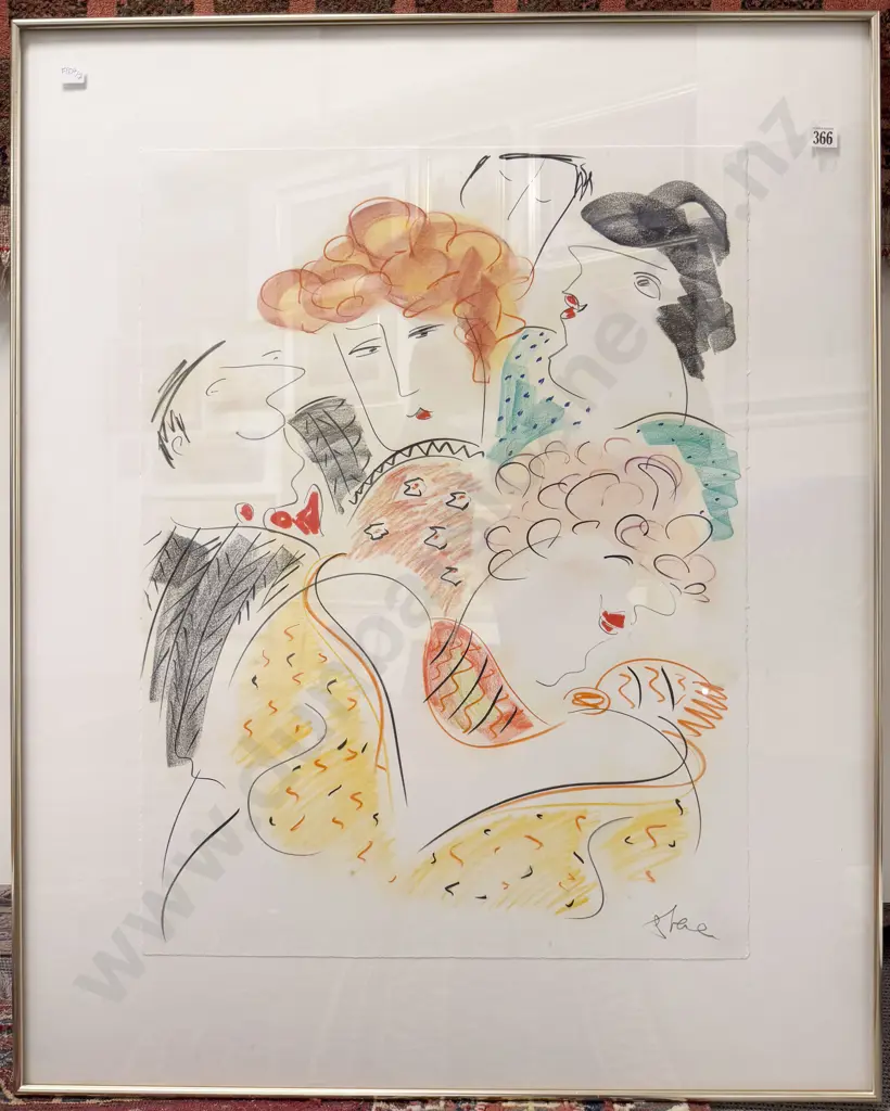 Shona McLean (b 1949) - Opening Night Party Image 1++