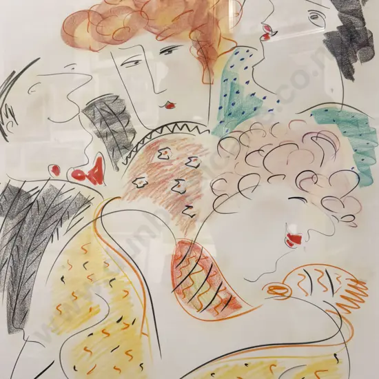 Shona McLean (b 1949) - Opening Night Party