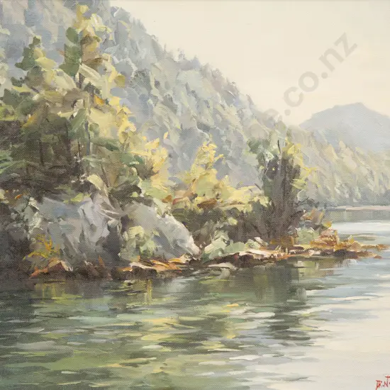 Don Neilson (1924 - 2013) - Whanganui River Scene