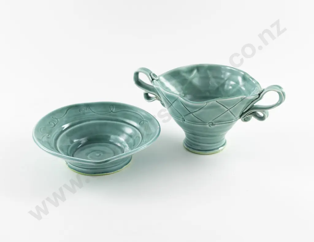 Judy Ringland - Stewart Sauce Bowl on Stand Image 1++