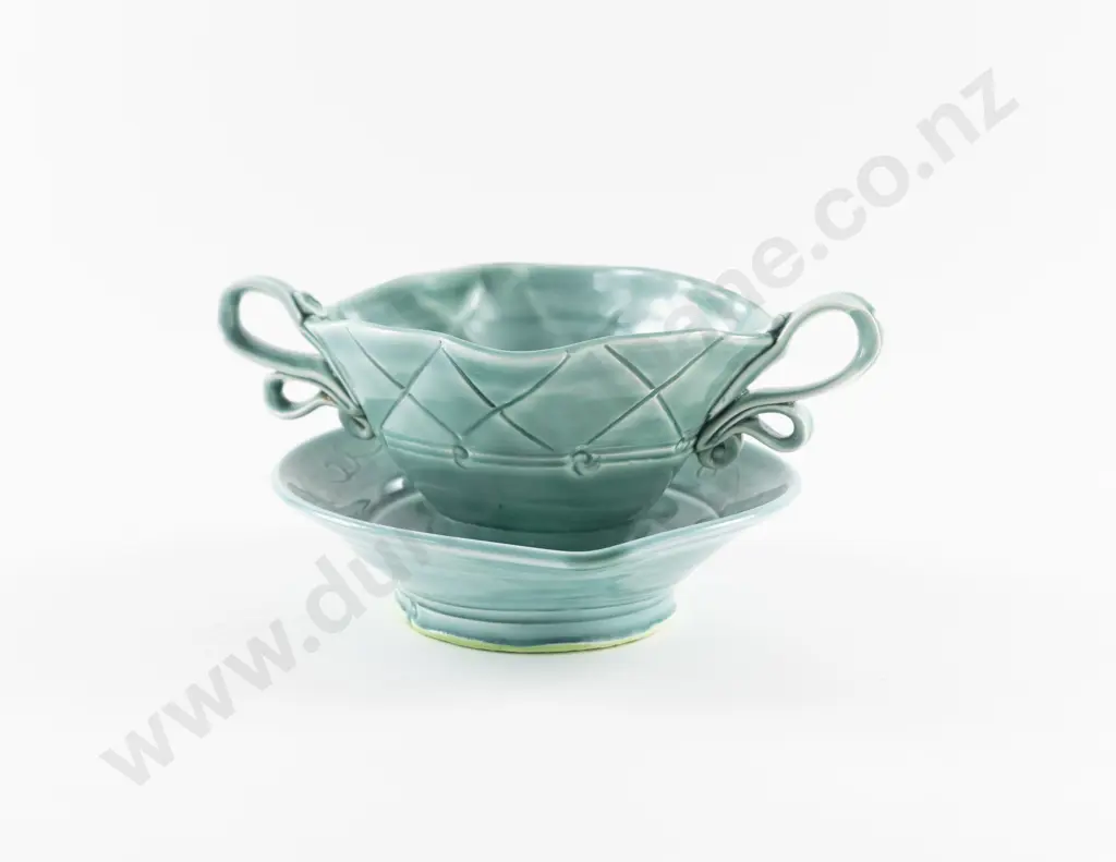 Judy Ringland - Stewart Sauce Bowl on Stand Image 1++