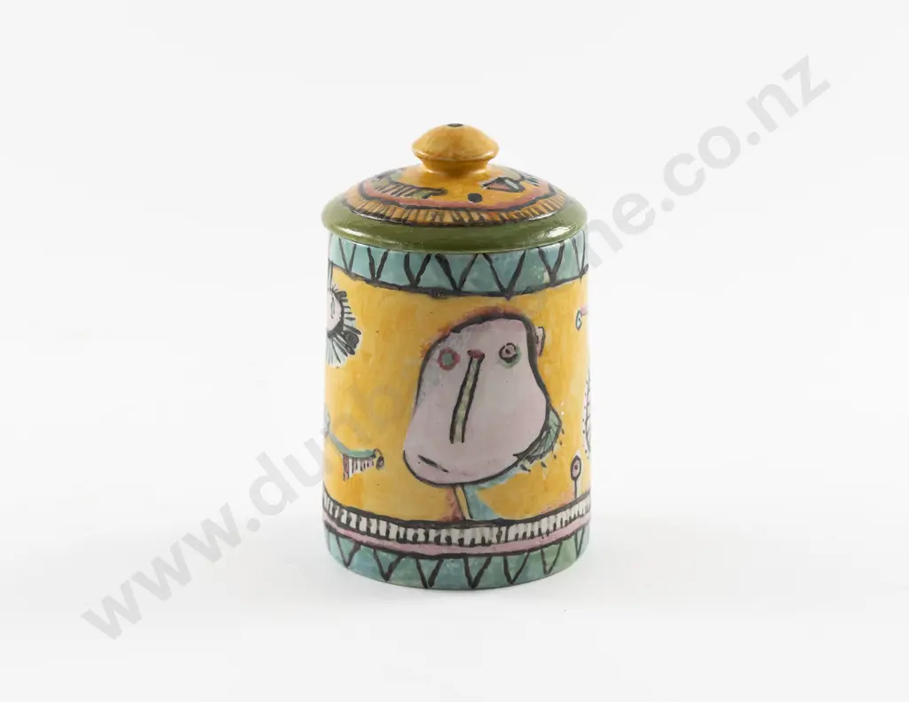 Unknown Potter Lidded Canister Image 1++