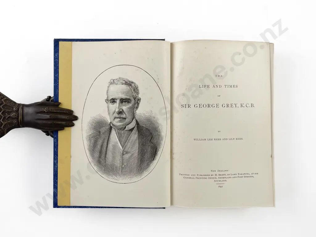 Rees William Lee & Lily - The Life And Times Of Sir George Grey KCB Image 1++