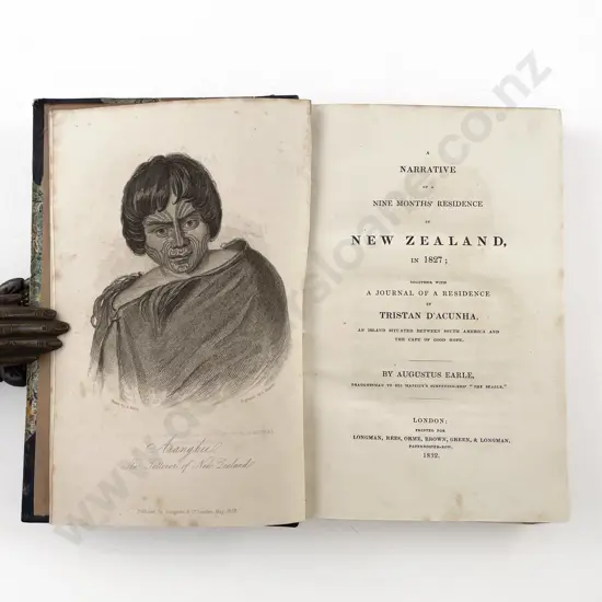 Earle Augustus - A Narrative of a Nine Months Residence in New Zealand in 1827