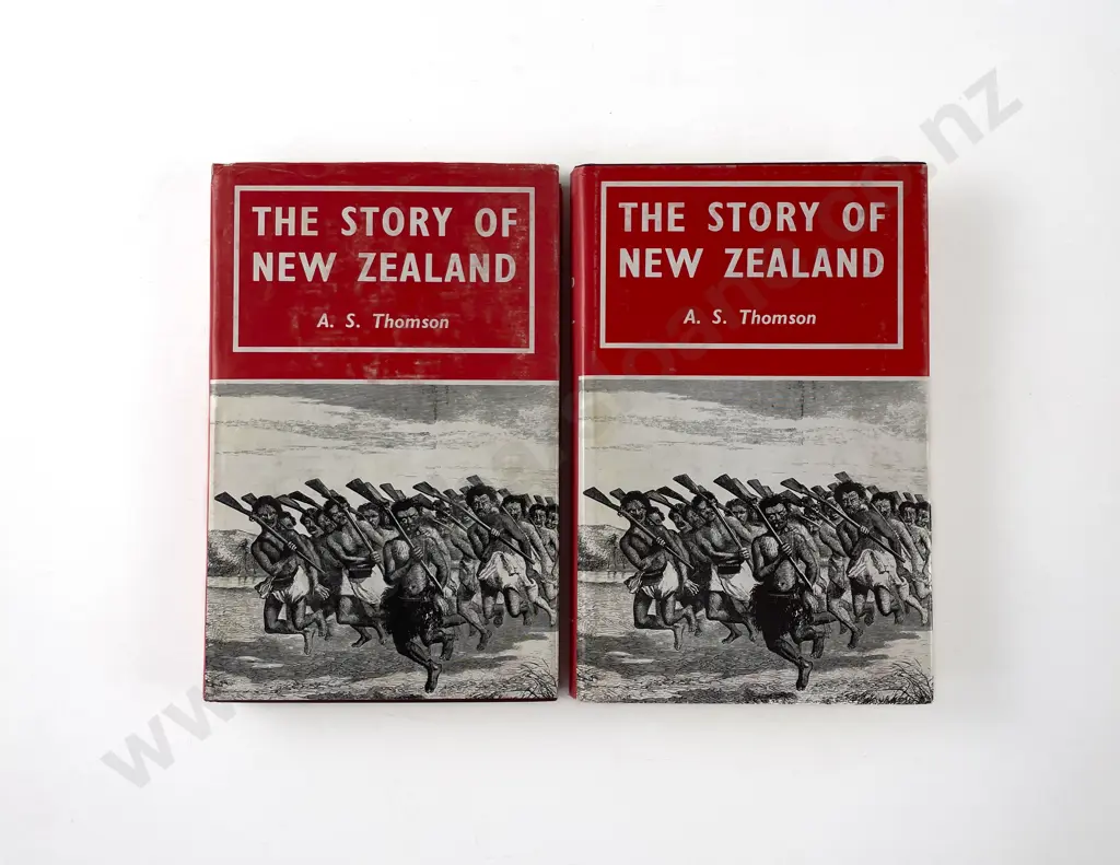 Thomson, A. S., The Story Of New Zealand (2 Volumes) Image 1++