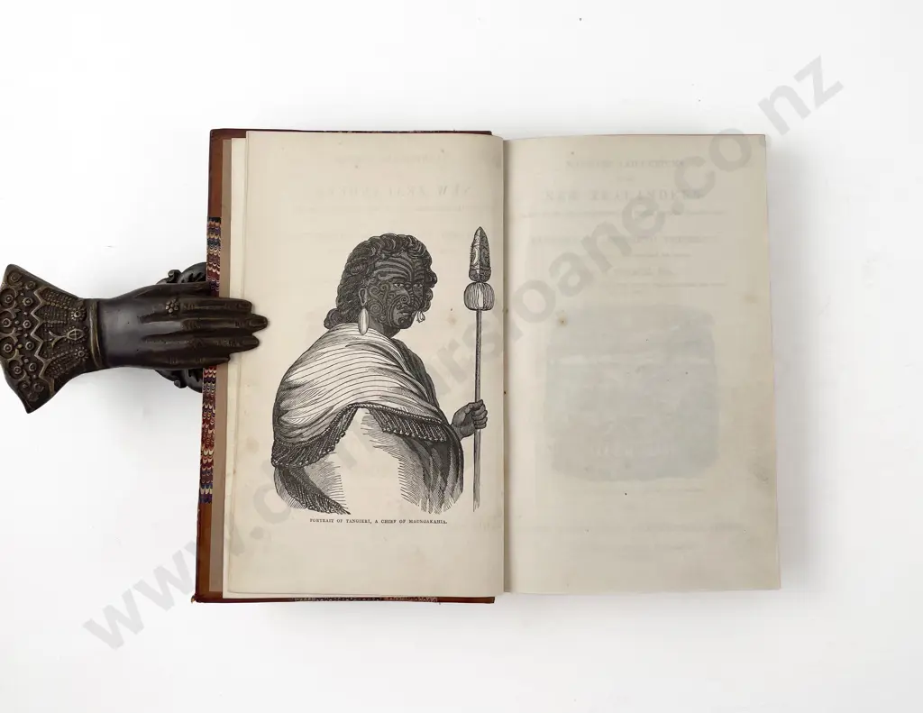 Polack J S - Manners And Customs of the New Zealanders (2 Volumes) Image 1++