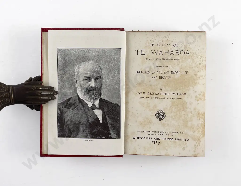 Wilson John Alexander - The Story Of Te Waharoa Image 1++