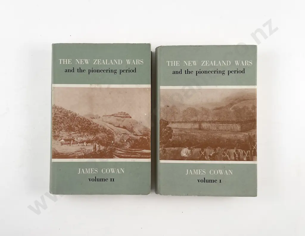 Cowan James - The New Zealand Wars and the pioneering period (2 Volumes) Image 1++