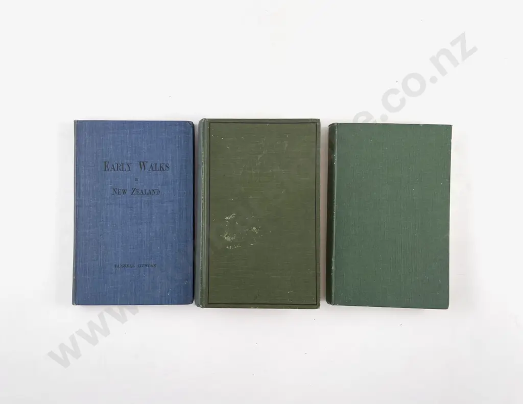 3 New Zealand Historical Volumes Image 1++