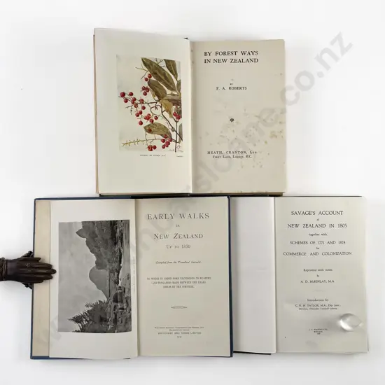 3 New Zealand Historical Volumes