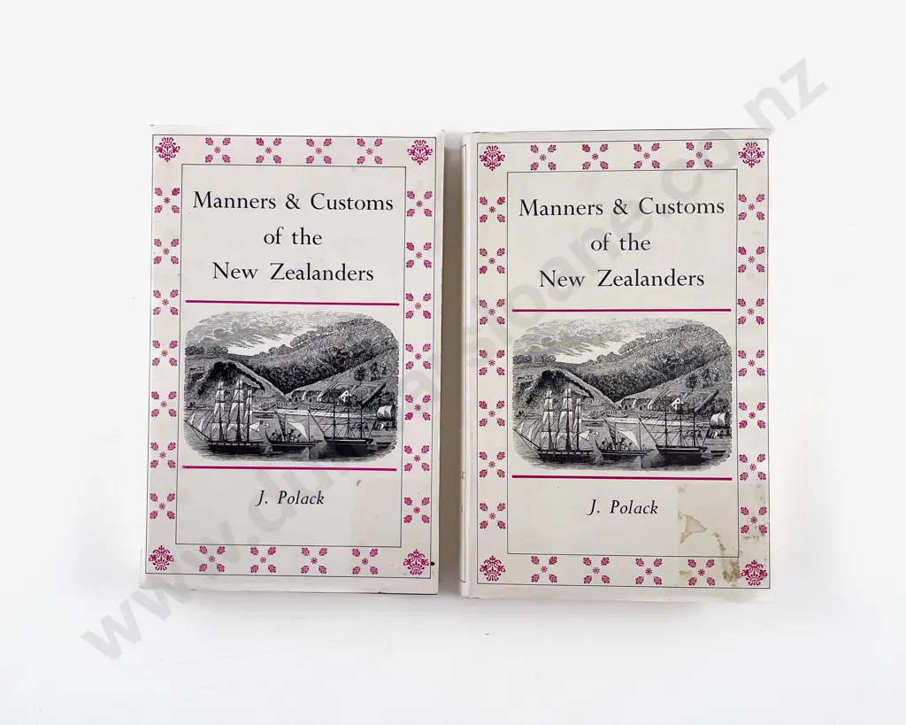 Polack J S - Manners And Customs Of The New Zealanders (2 Volumes) Image 1++