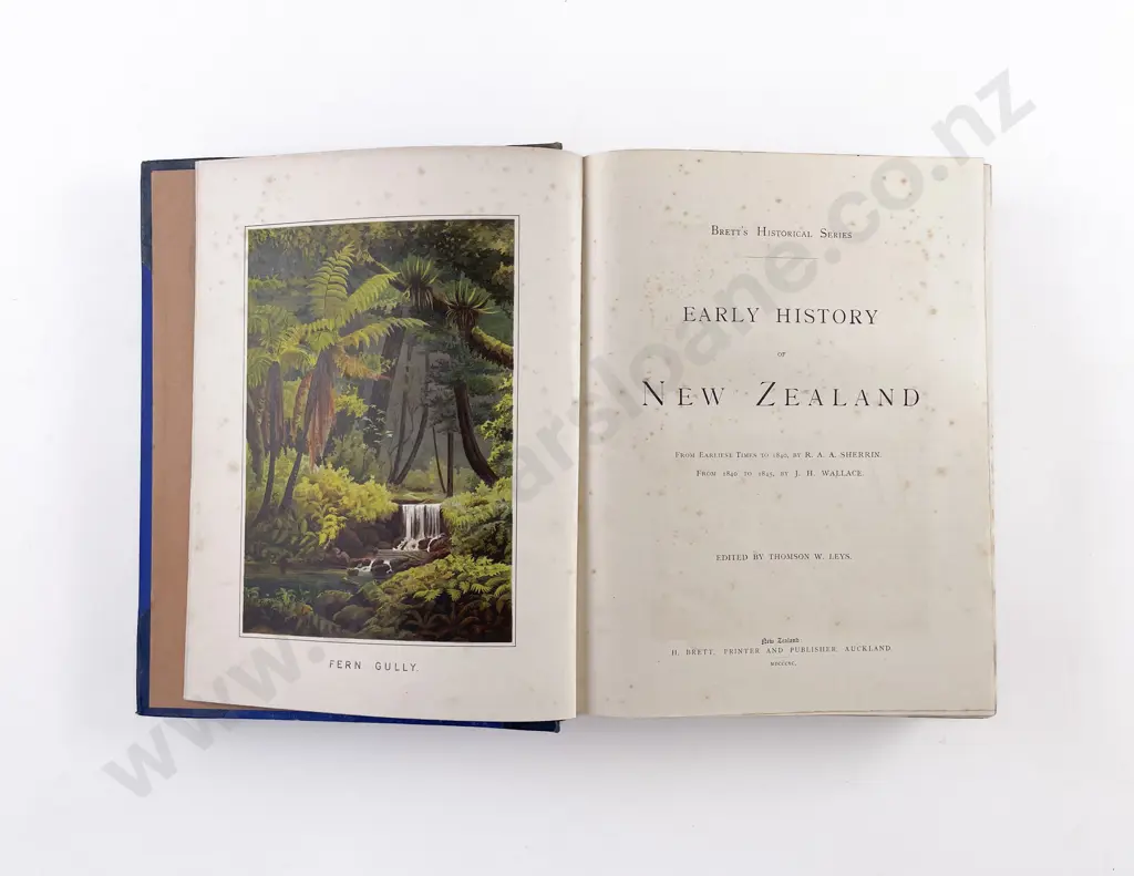 Sherrin & Wallace - Early History Of New Zealand Image 1++