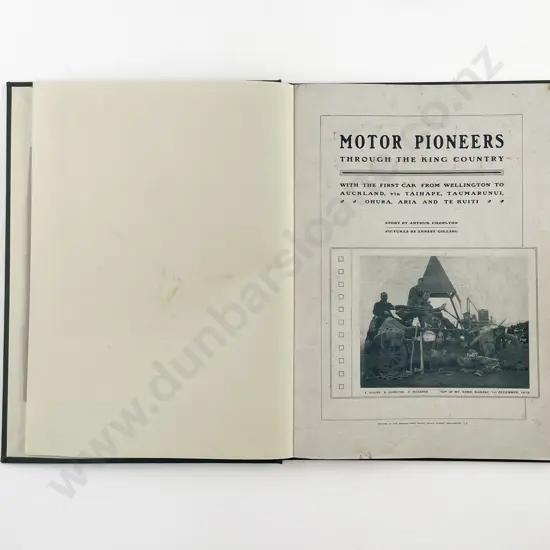 Chorlton Arthur - Motor Pioneers Through The King Country