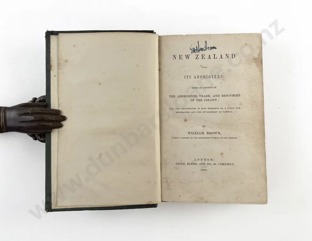 Brown William - New Zealand And Its Aborigines Image 1++