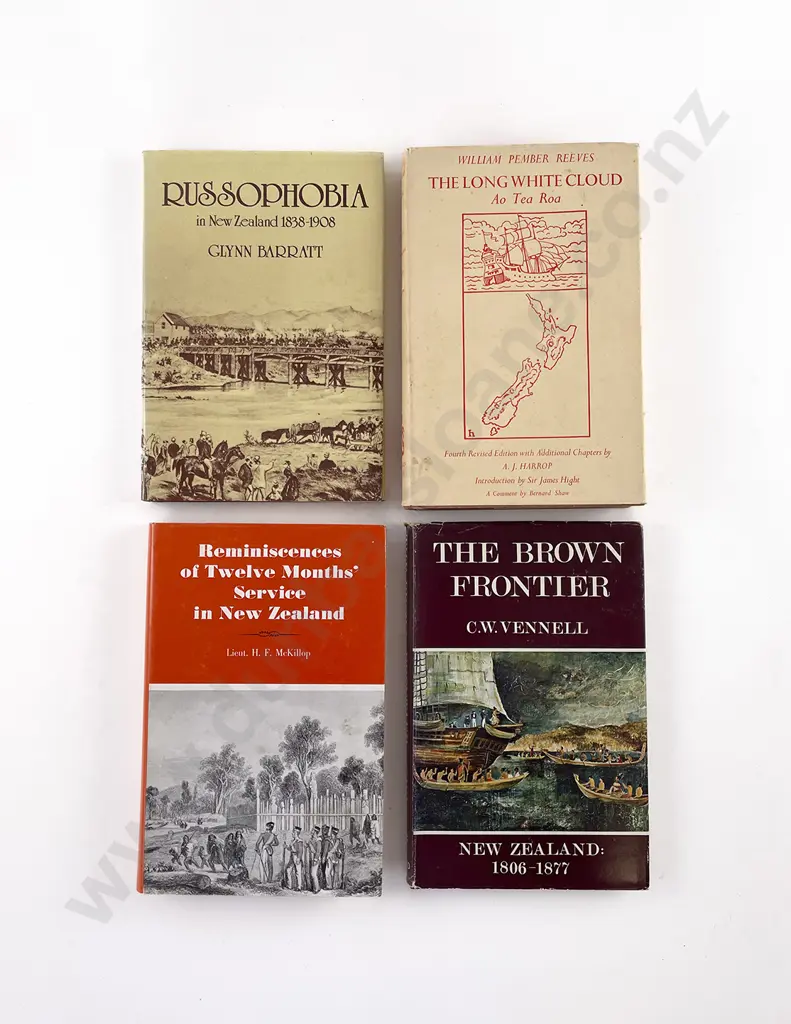 4 Volumes On Early New Zealand Image 1++