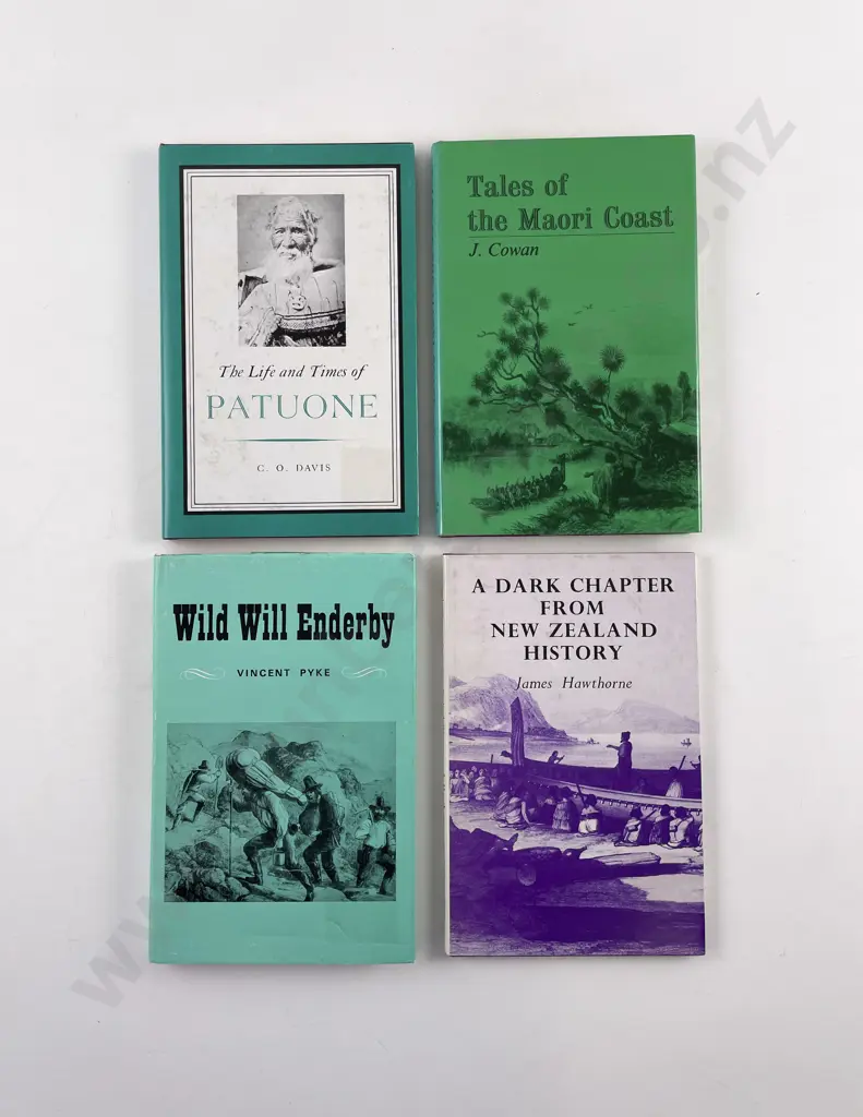 4 NZ/Maori Capper Press Reprint Volumes Image 1++