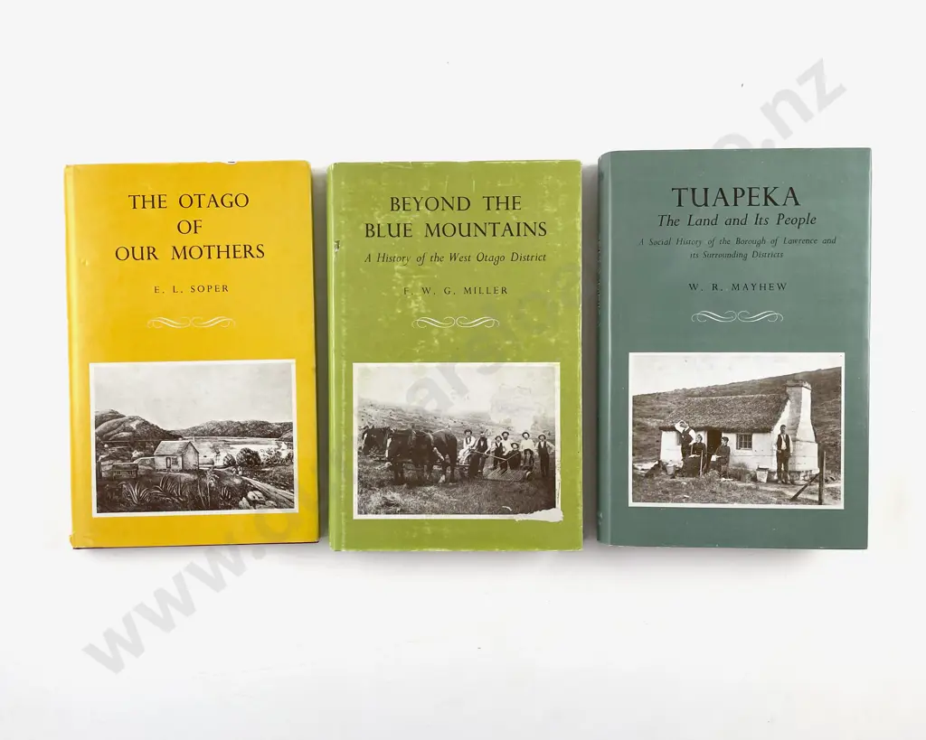 3 Otago Related Capper Press Reprint Volumes Image 1++