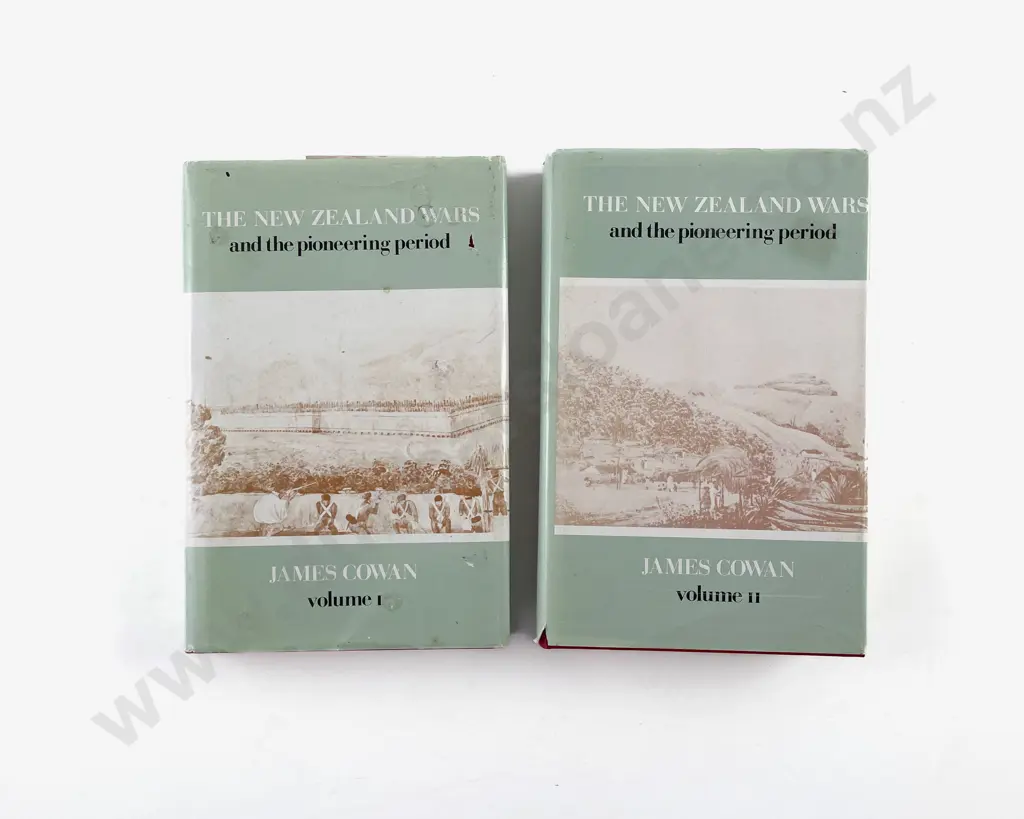 Cowan, James, The New Zealand Wars and the pioneering period (2 Volumes) Image 1++