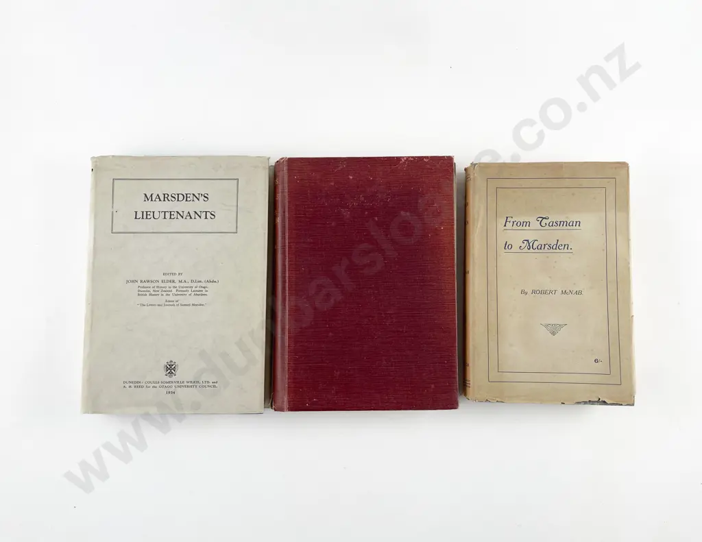 3 Volumes On Samuel Marsden Image 1++