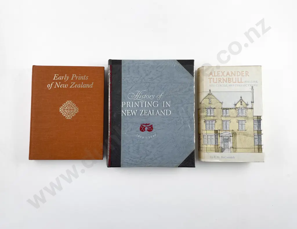 McKay R A -  A History of Printing In New Zealand 1830-1940 Image 1++