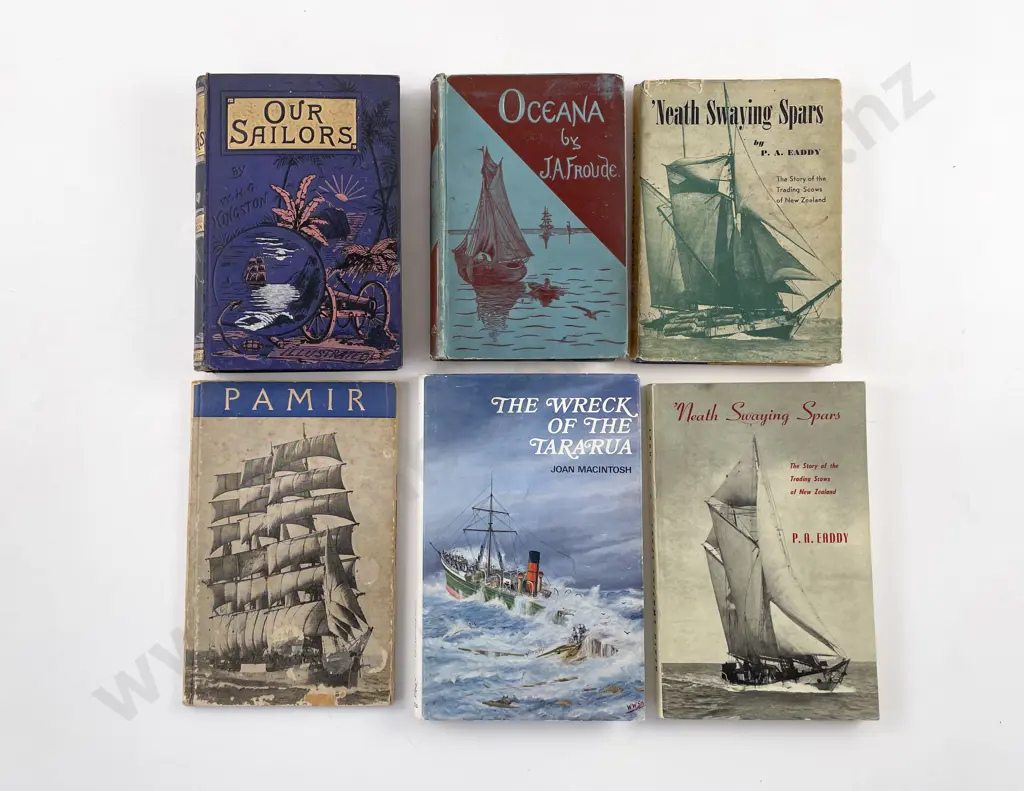 6 NZ & Other Maritime Related Volumes Image 1++