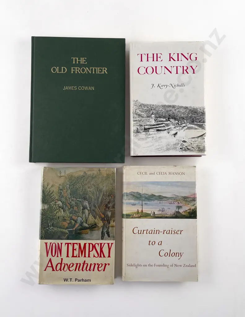 4 Volumes On Early New Zealand Image 1++