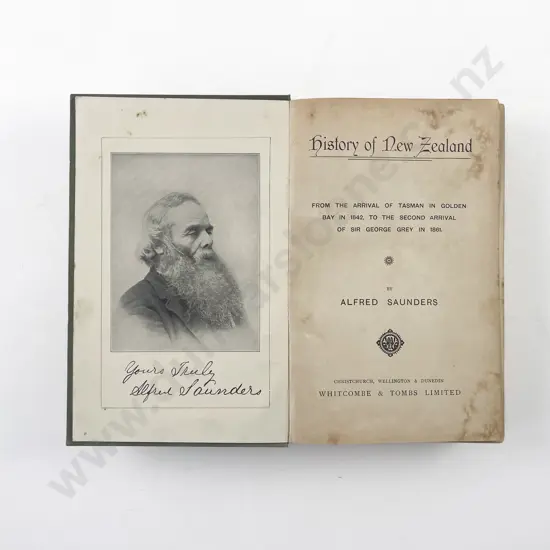Saunders Alfred - History of New Zealand (2 Volumes)