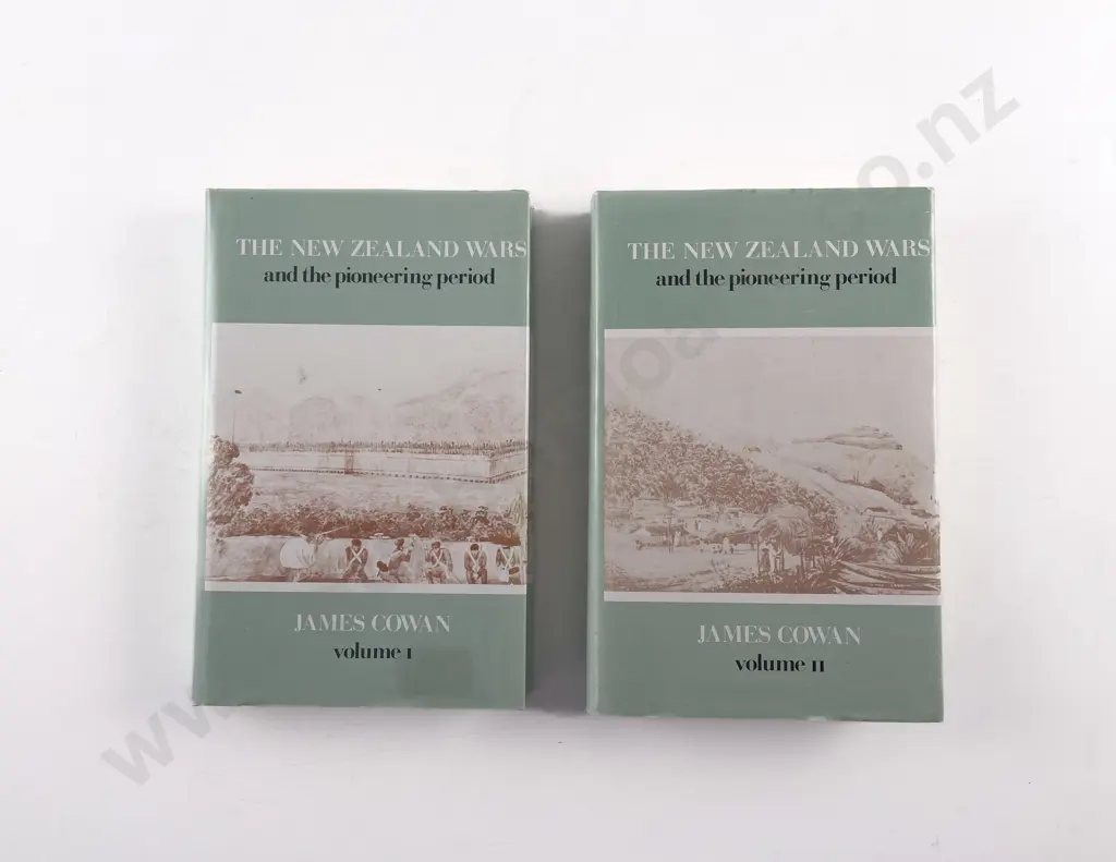 Cowan James The New Zealand Wars and the pioneering period (2 Volumes) Image 1++