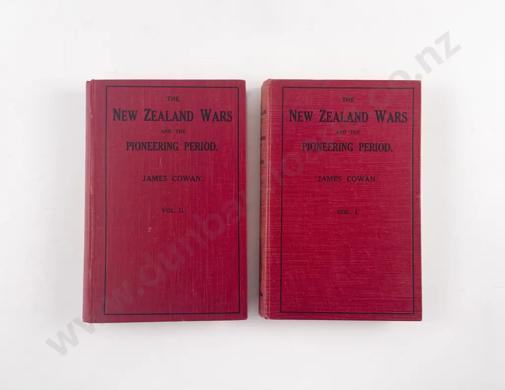 Cowan James - The New Zealand Wars (2 Volumes) Image 1++