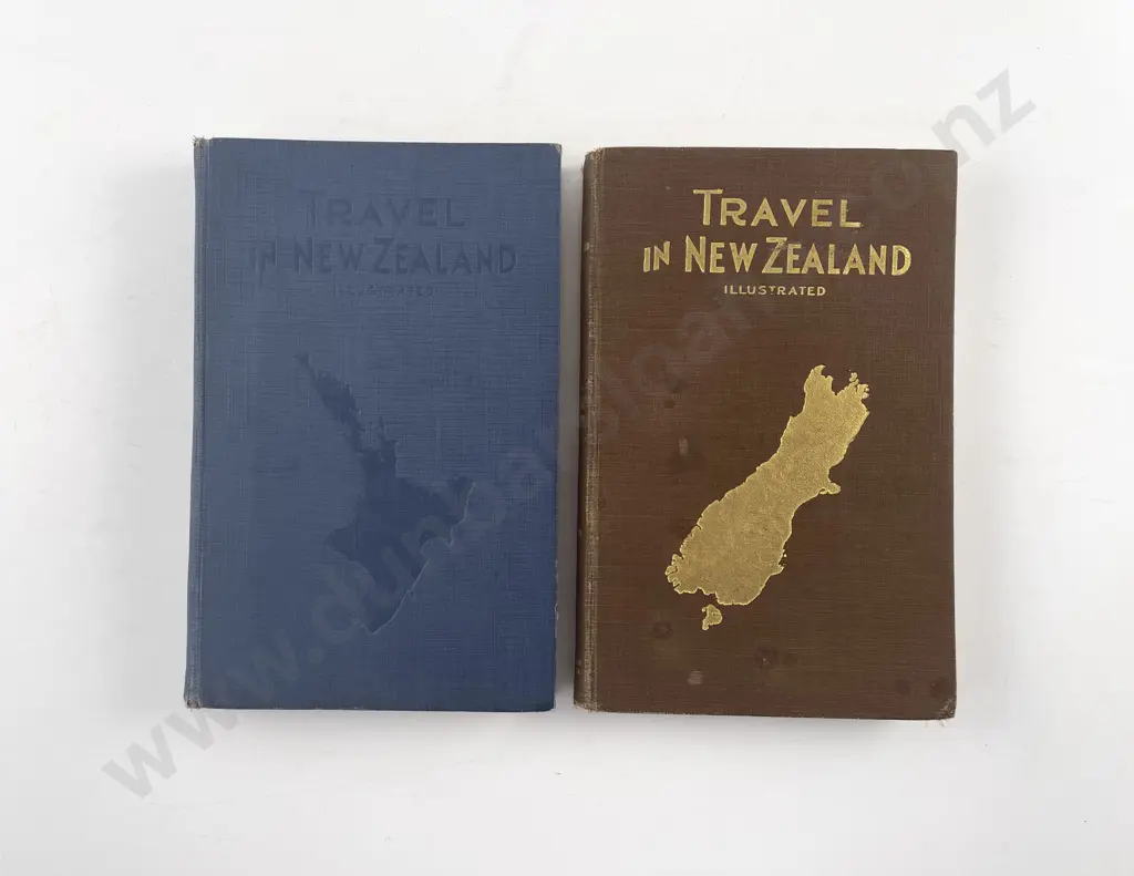 Cowan, James, Travel In New Zealand (2 Volumes) Image 1++